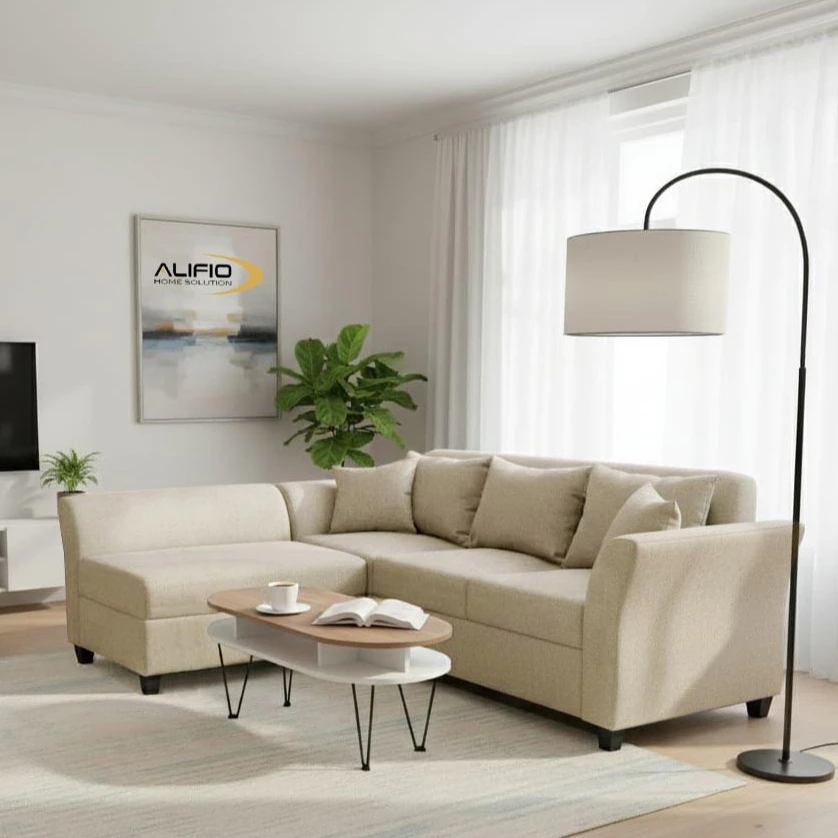 Sofa Minimalis/Type Tulip/Alifio/Fabrick Linen